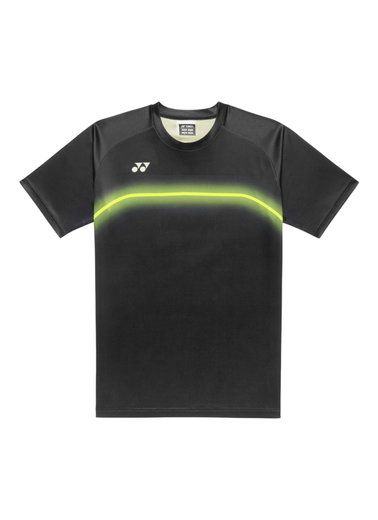 Yonex Sport-Tshirt Practice Print 16859 (100% Polyester) 2026 schwarz Herren
